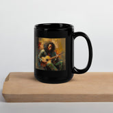 Harmonious Hues Black Glossy Mug - Beyond T-shirts
